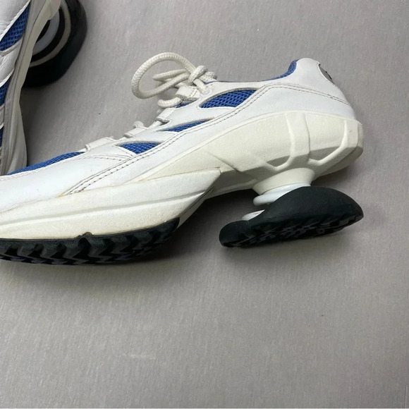 Z Coil Freedom White Blue Plantar Fascitis Pain Relief Orthopedic Spring Shoes - Picture 3 of 6